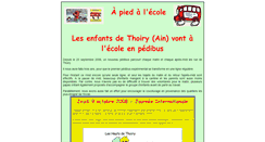Desktop Screenshot of pedibus.sthioul.net